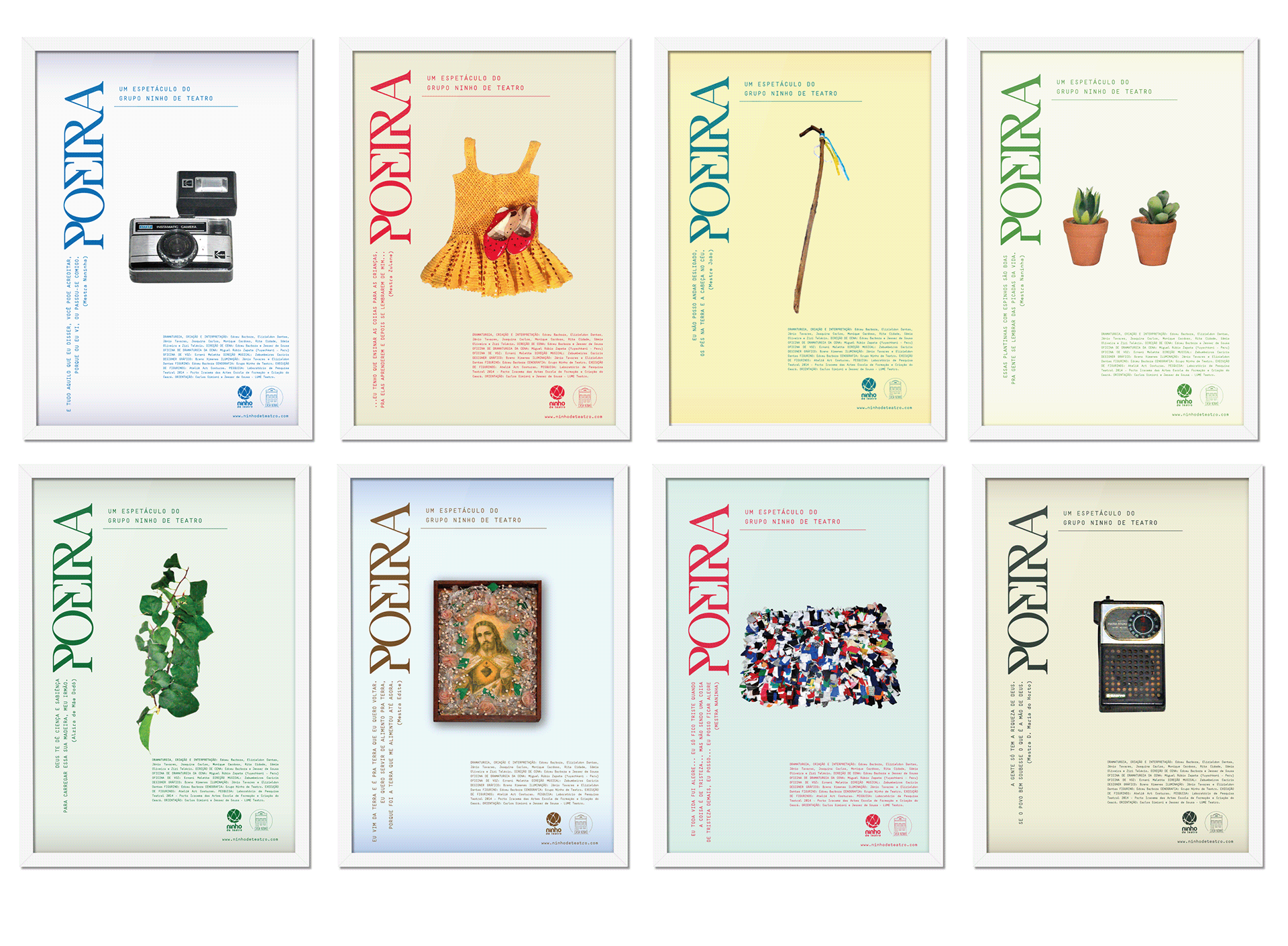 POEIRA Theater Posters Design Collection
